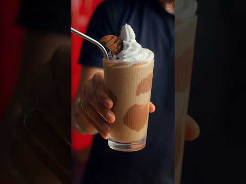 Cafe Style Chocolate Chip Frappe at home ❤️ #shorts #ytshorts