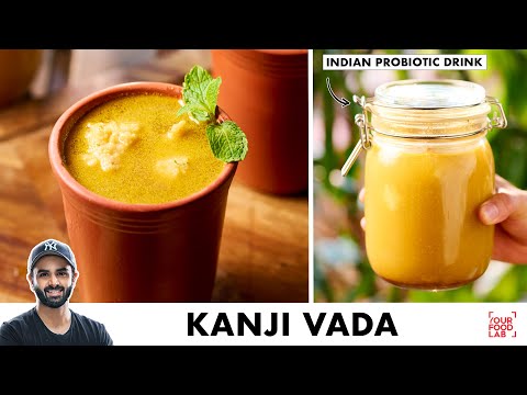Kanji Vada Recipe | Indian Probiotic Drink | कांजी वड़ा बनाने का आसन तरीका | Chef Sanjyot Keer