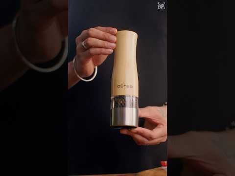 Our brand new Cüraa by YFL home Automatic Pepper Mill! ❤️ Chef Sanjyot Keer #shorts