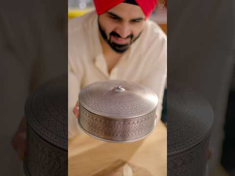 Here’s our Limited Edition Silver Plated Masala Dani ❤️ | Chef Sanjyot Keer #shorts