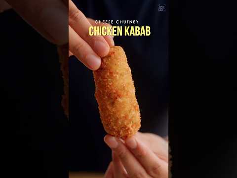 Cheese Chutney Chicken Kabab | Ramzan Special | Chef Sanjyot Keer #shorts