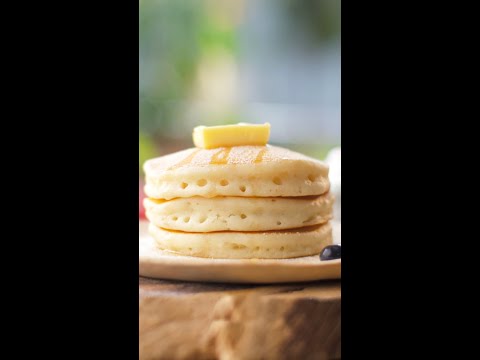 How to make Eggless fluffy Pancakes at home 🥞 | Chef Sanjyot Keer #shorts