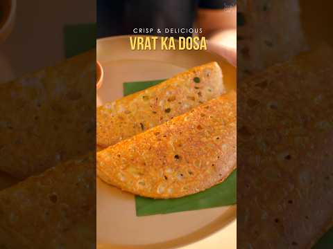 Vrat Ka Dosa | Navratri Special | Chef Sanjyot Keer #shorts