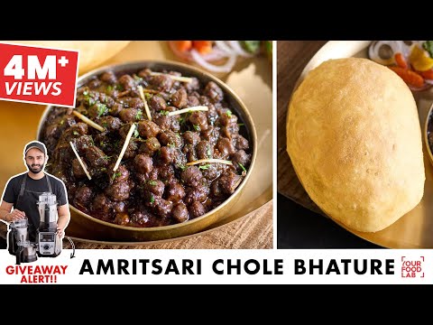 Amritsari Chole Bhature Recipe | Tips for Fluffy Bhatura | अमृतसरी छोले भटूरे | Chef Sanjyot Keer