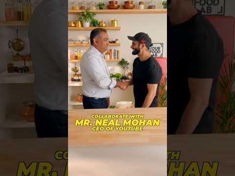 Chef Sanjyot Keer & YouTube CEO Neal Mohan cook Lucknow’s famous Basket Chaat together ❤️