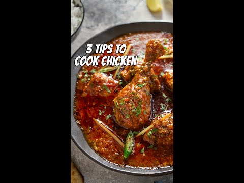3 Tips to cook perfect Chicken Curry every time! #ChefitUp #YourFoodLab #Tips #shorts