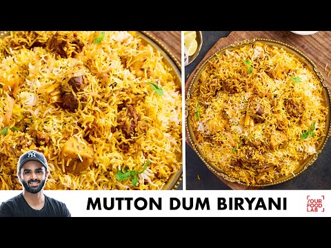 Mutton Dum Biryani Recipe | स्वादिष्ट मटन दम बिरयानी | Chef Sanjyot Keer