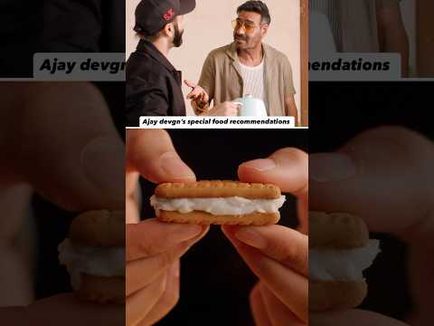 Ajay Devgn Special Food recommendations with Chef Sanjyot Keer 🤩 #shorts