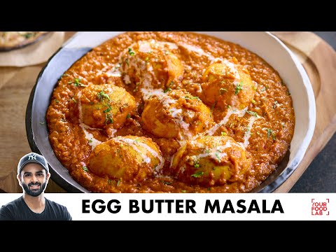 Egg Butter Masala Recipe | Restaurant Style | अंडा बटर मसाला | Chef Sanjyot Keer